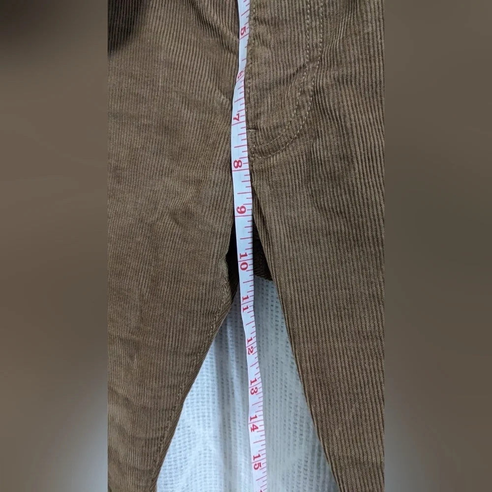 J Crew 484 Corduroy Pants Mens 30x30 Brown Slim Fit Traditional 5-Pocket Style‎